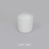 سرویس غذاخوری 102 پارچه چینی زرین ایران سری رادیانس مدل White درجه یک