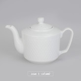 سرویس غذاخوری 102 پارچه چینی زرین ایران سری رادیانس مدل White درجه یک