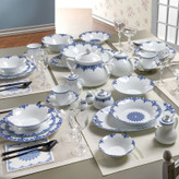 سرویس غذاخوری 108 پارچه 12 نفر چینی زرین ایران مدل Samarkand 108 Pieces High Grade
