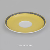 سرویس چینی 102 پارچه غذا خوری چینی زرین ایران سری ایتالیا اف مدل ویلیج درجه یک