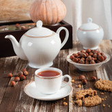 سرویس غذاخوری 102 پارچه چینی زرین ایران مدل ایتالیا اف ریوا درجه عالی