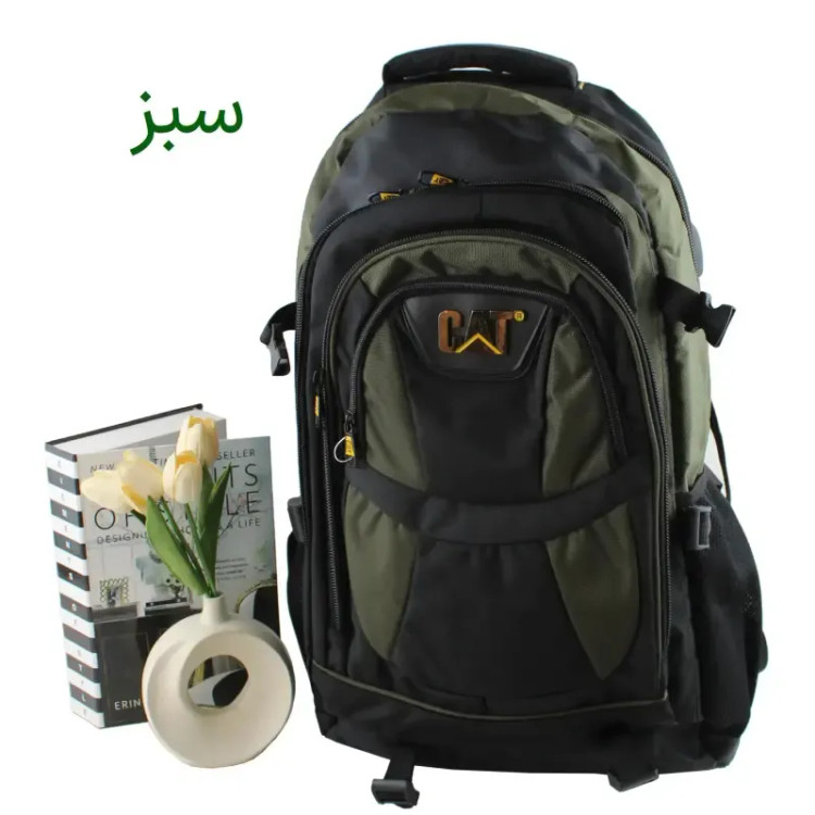 کوله پشتی پارچه ای چند جیب مناسب مدرسه دانشگاه مسافرت و ورزش