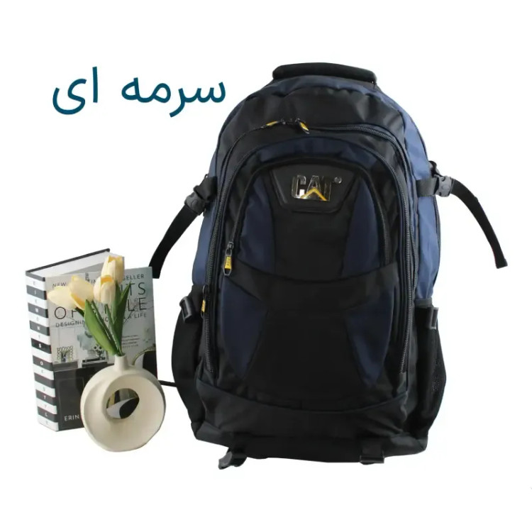 کوله پشتی پارچه ای چند جیب مناسب مدرسه دانشگاه مسافرت و ورزش