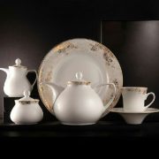 سرویس چینی زرین طرح کلودیا 108 پارچه