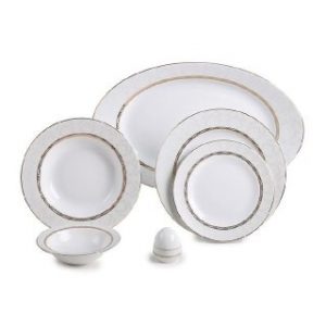 سرویس چینی زرین طرح طرح هدیه طلایی