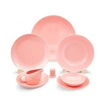 سرویس سرامیکی صورتی