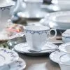 چینی زرین فرانسیس سرمه ای نئوکلاسیک