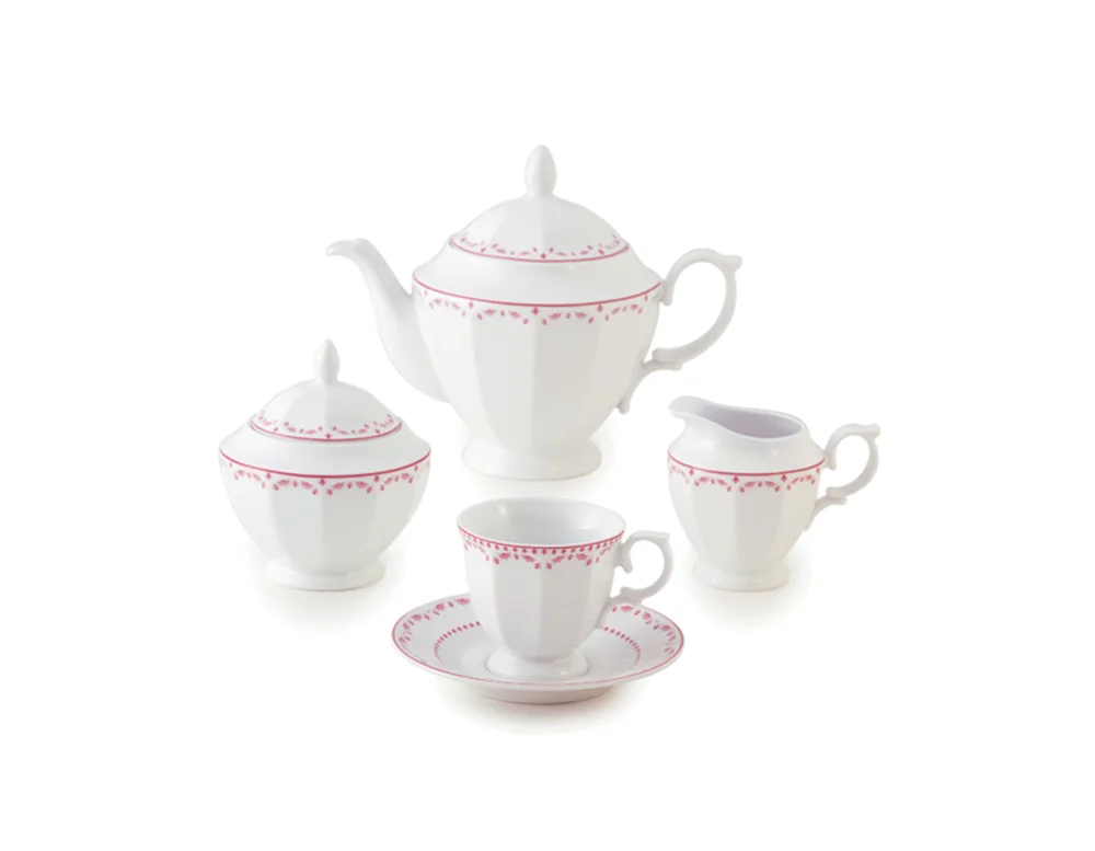 چینی زرین فرانسیس صورتی نئوکلاسیک