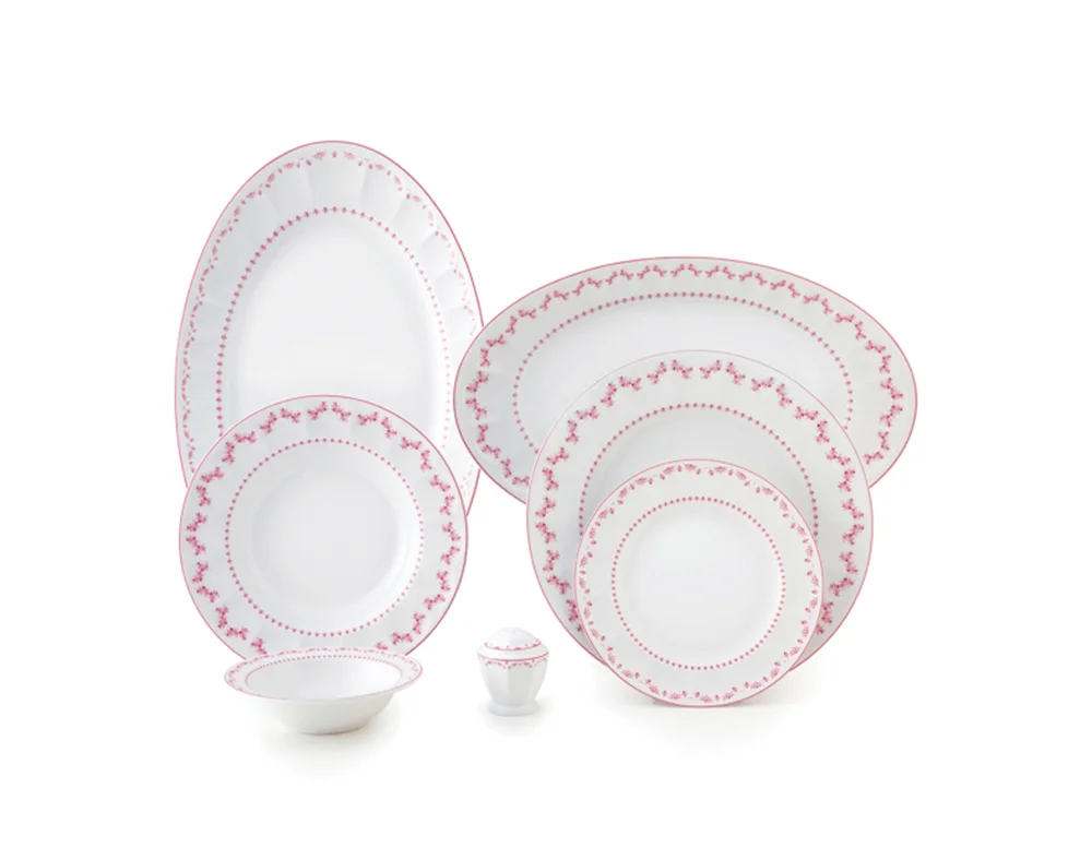 چینی زرین فرانسیس صورتی نئوکلاسیک