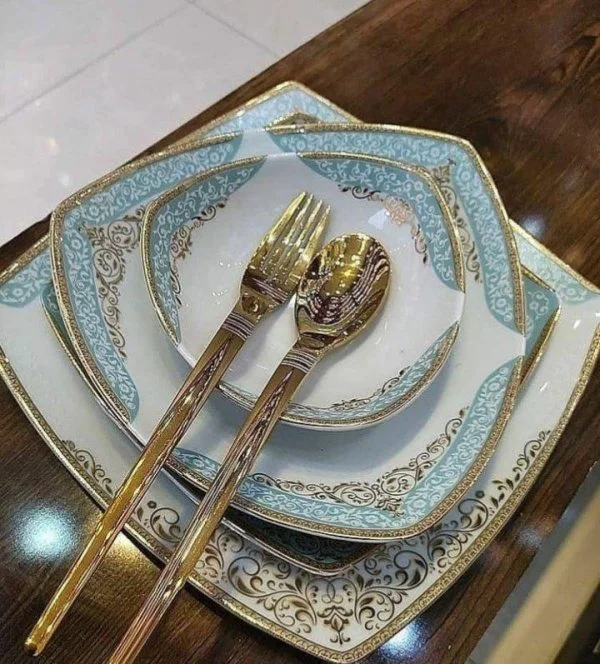 سرویس چینی پردیس دنیا فیروزه ای