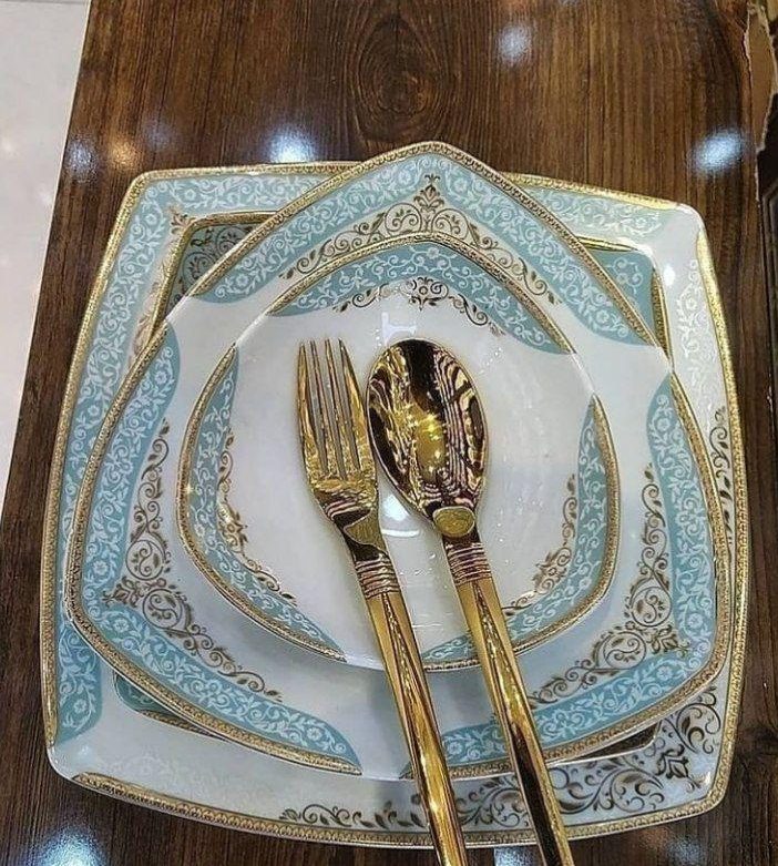 سرویس چینی پردیس دنیا فیروزه ای