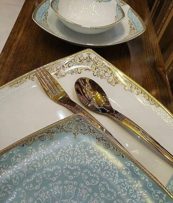 سرویس چینی پردیس دنیا فیروزه ای