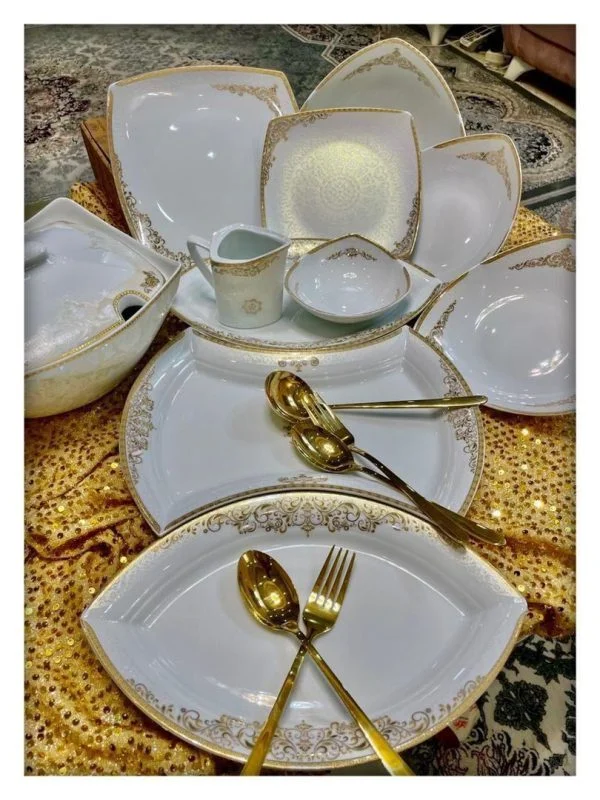 سرویس چینی پردیس دنیا طلایی