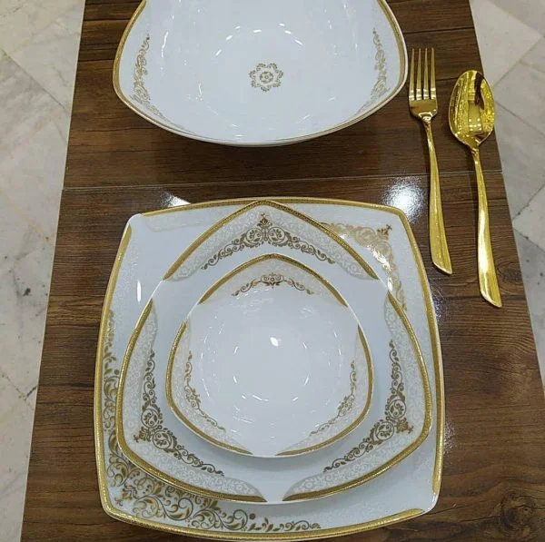 سرویس چینی پردیس دنیا طلایی