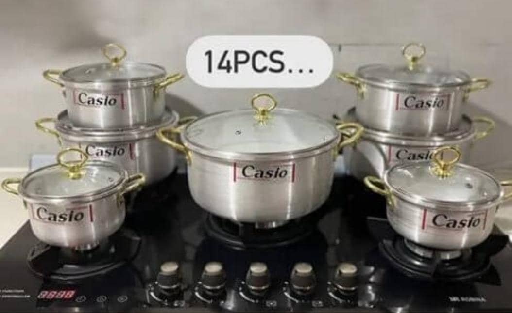 سرویس قابلمه کاسیو 14 پارچه