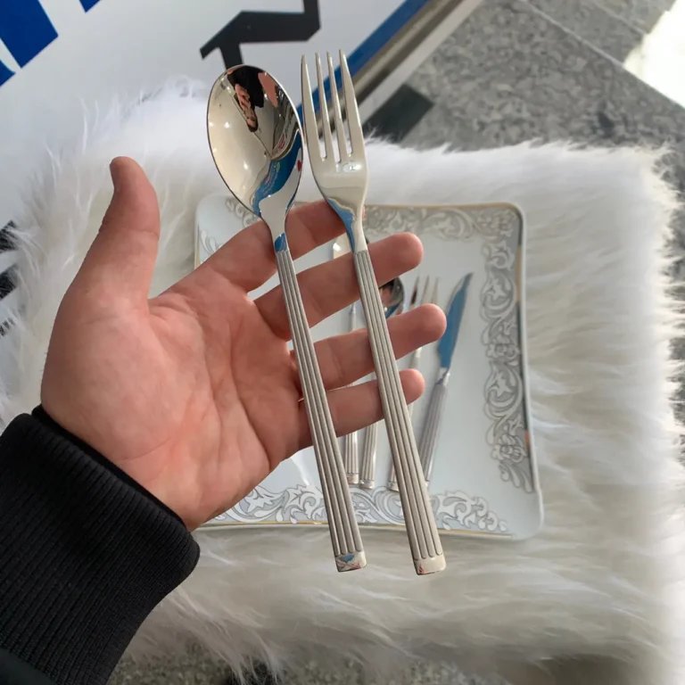 سرویس قاشق چنگال کبریتی