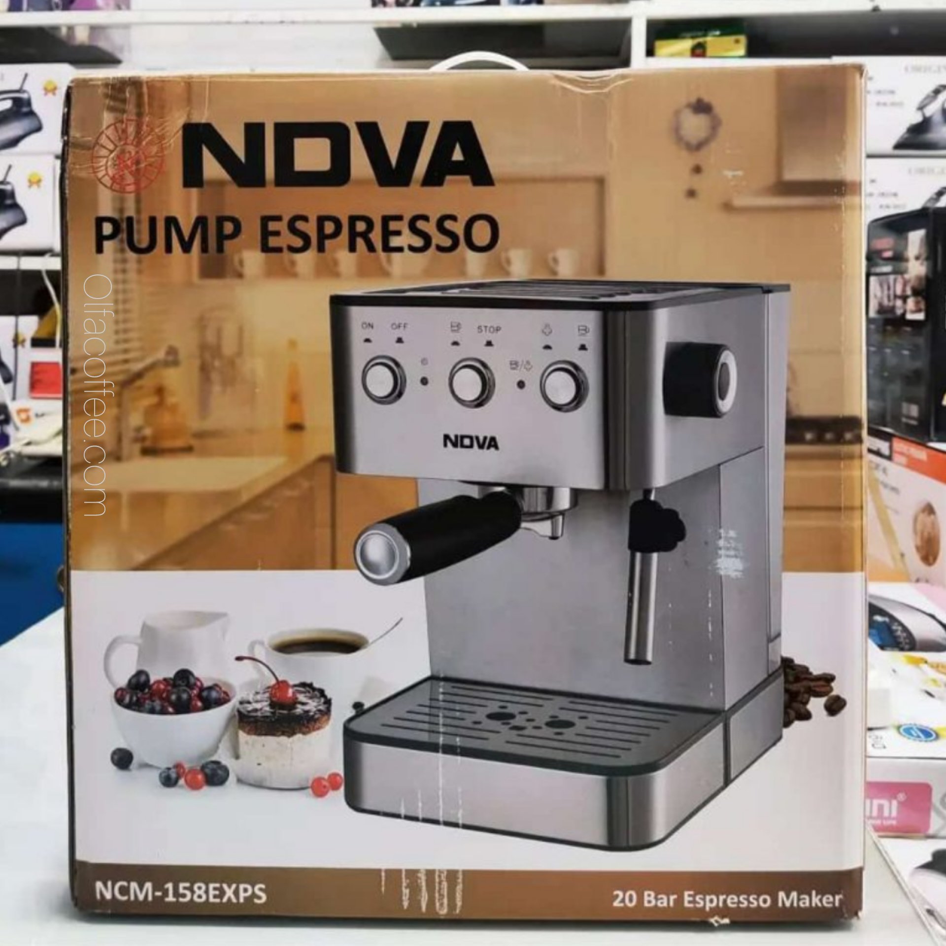 اسپرسوساز نوا مدل ۱۵۸