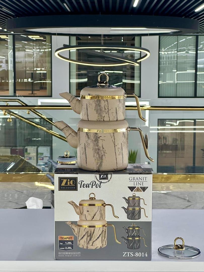 کتری و قوری گرانیتی زیو کتری و قوری گرانیتی زیو