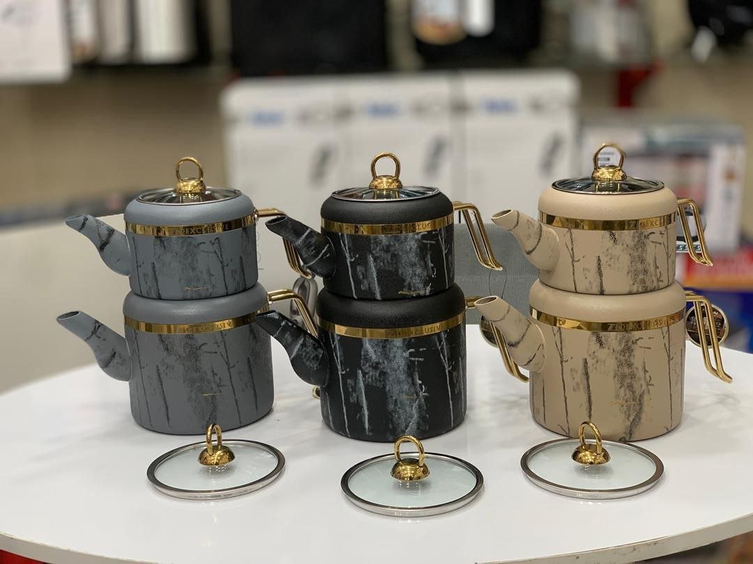 کتری و قوری گرانیتی زیو کتری و قوری گرانیتی زیو