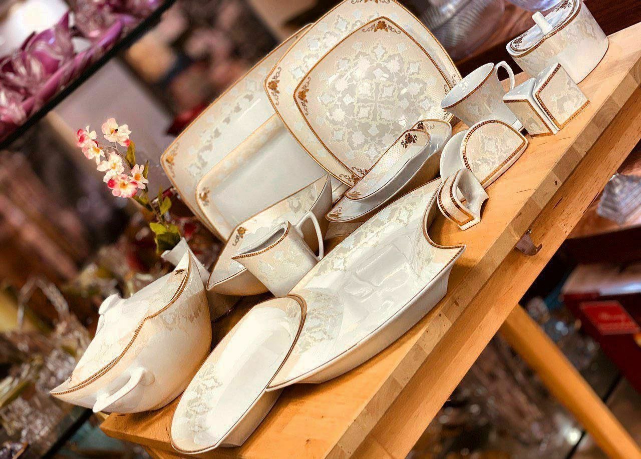 سرویس چینی کاژین طلایی