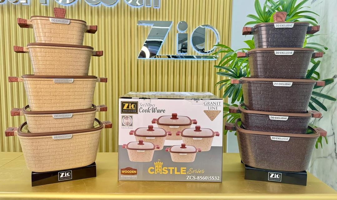 سرویس قابلمه زیو مربعی