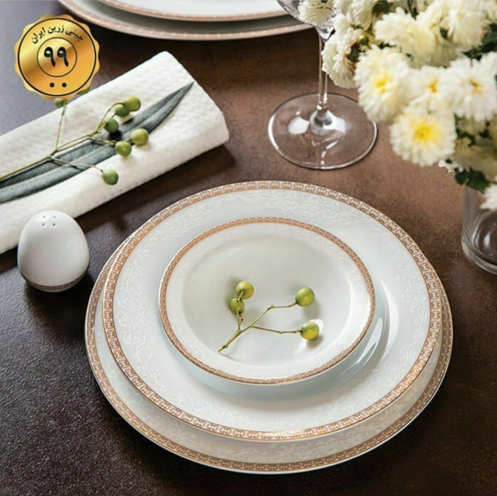 سرویس چینی زرین ریوا طلایی