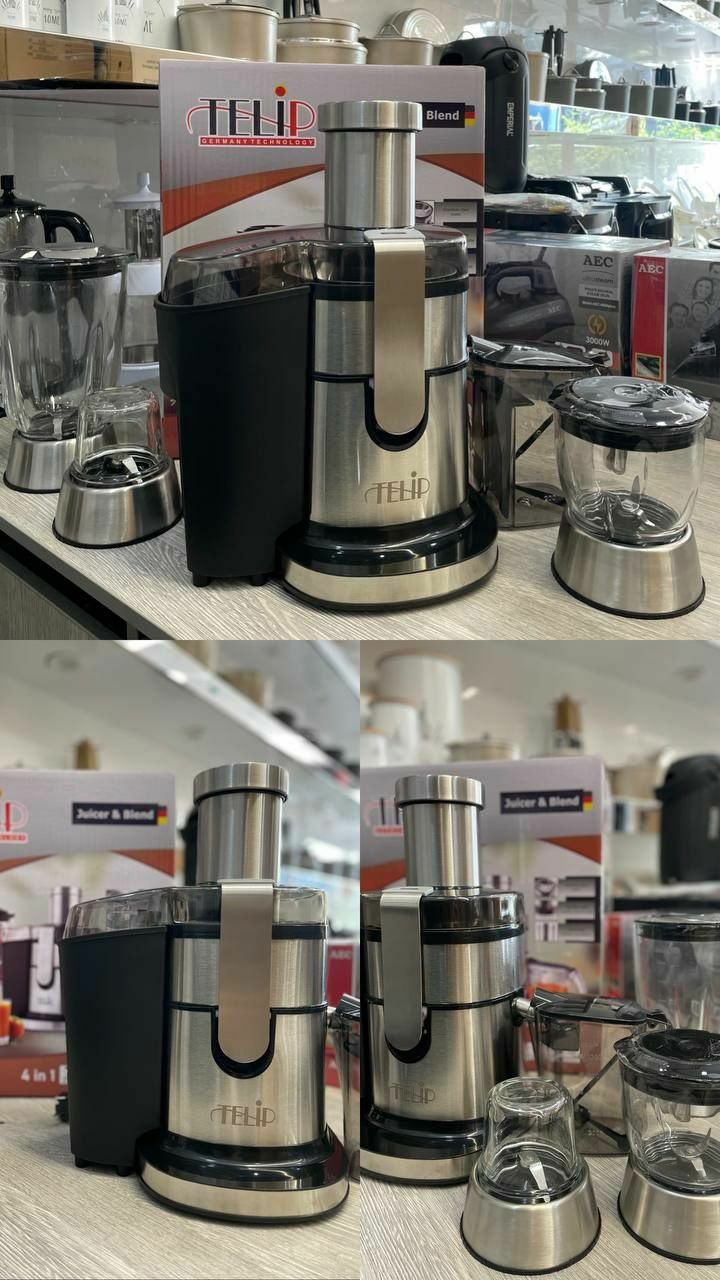 آبمیوه‌گیری ۴ کاره دیجیتال TELIP
