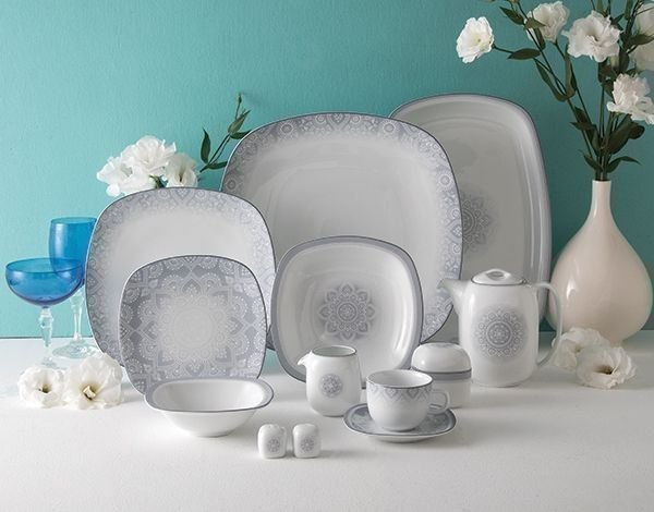 سرویس چینی ادلین طوسی چینی زرین