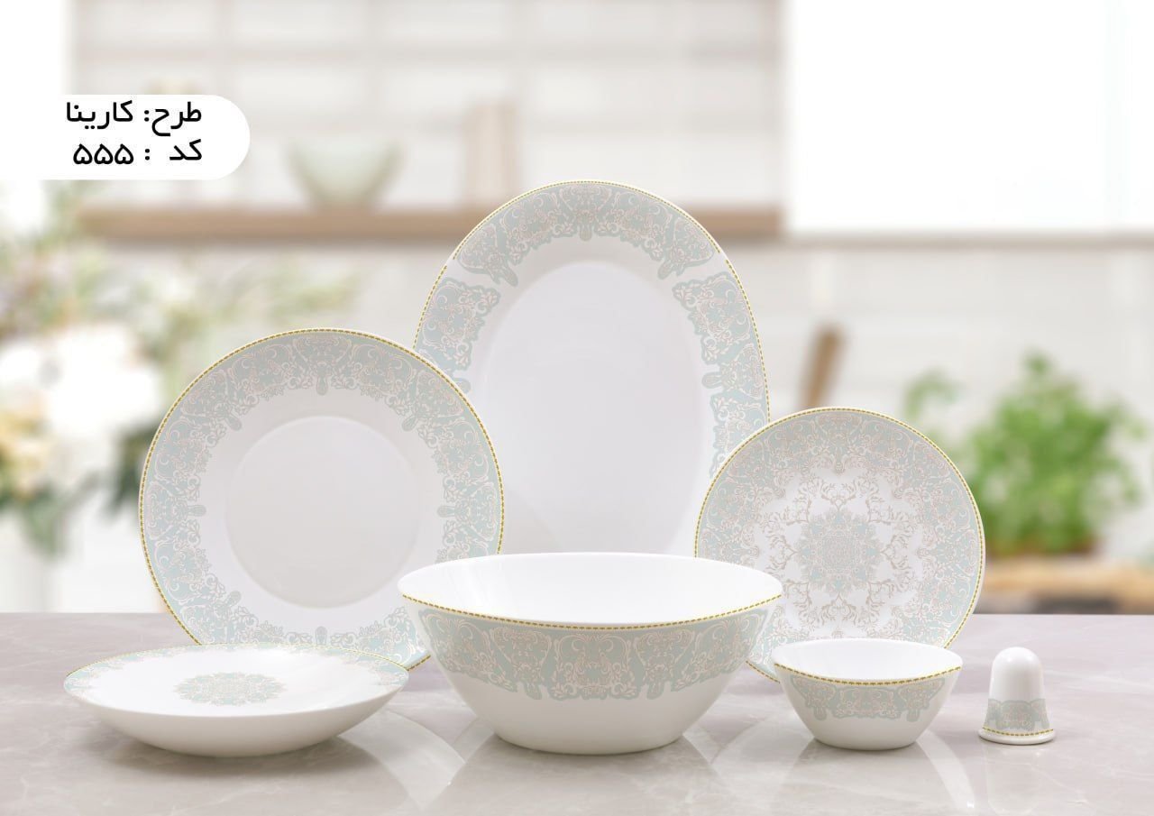 سرویس آرکوپال ۲۸ پارچه پارس اپال کد ۵۵۵