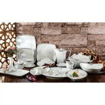 سرویس ۱۰۵ پارچه چینی سوناتا پلاتین