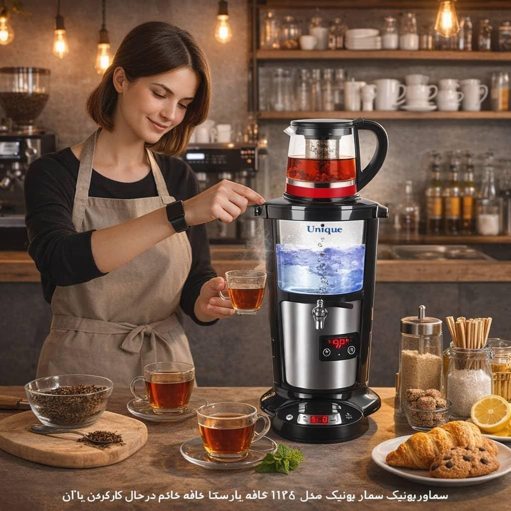 چای‌ساز سماوری Unique مدل 3125
