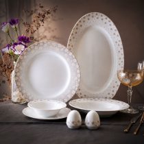 سرویس ۲۸ پارچه ایتالیا اف چینی زرین طرح کامومیلا