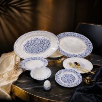 سرویس ۲۸ پارچه ایتالیا اف چینی زرین طرح ورنیکا