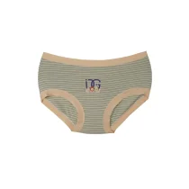 شورت زنانه نخی اسلیپ راه راه طرح عروسکی free size