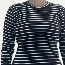 بلوز یقه گرد کبریتی زنانه کد 1225 مناسب سایز 38 تا 46