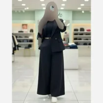 ست کت و شلوار دامنی مدل مونا